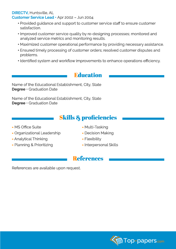 Resume Samples