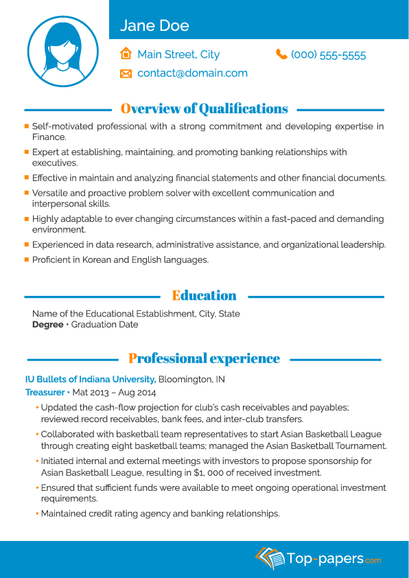 Resume Samples